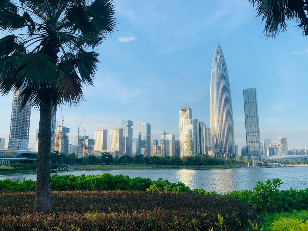 Lugares futuristas de China